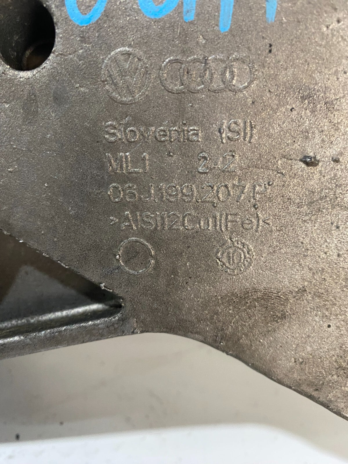 VWAG Engine Motor Mount Bracket 06J199207P