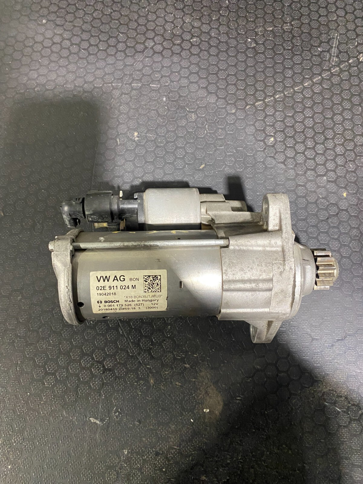 Volkswagen Golf Starter Motor 02E911024M