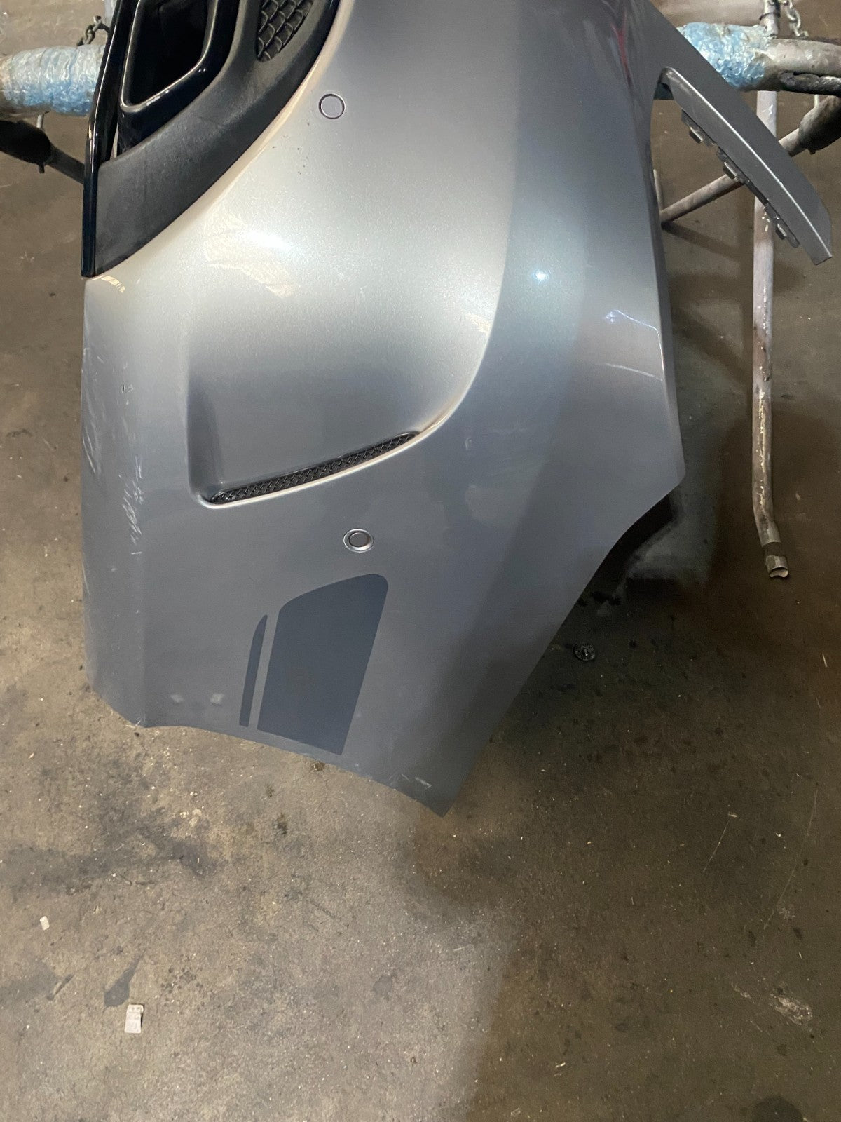 Mercedes-Benz C63s W205 Sedan Rear Bumper Complete In Grey *FREIGHT AVAILABLE*