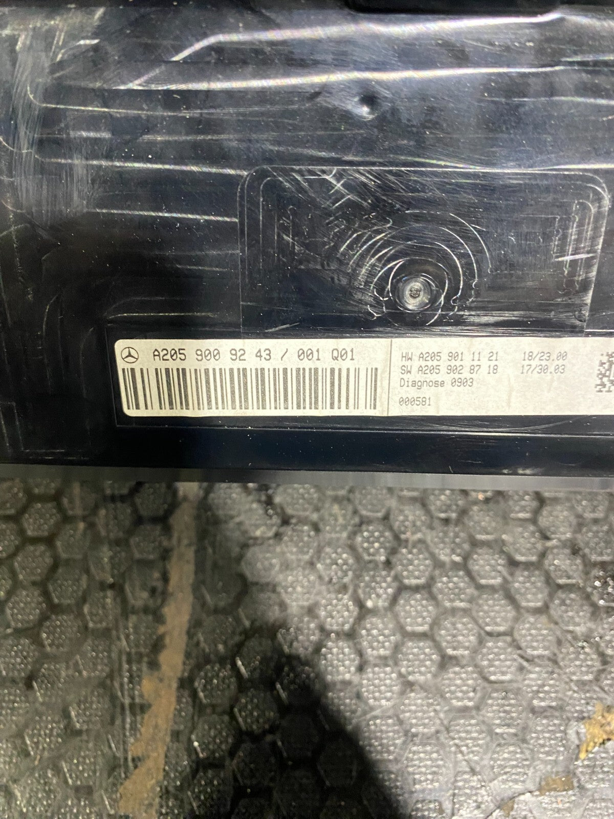 Mercedes-Benz C63s 2019-2021 A2059009243 Head Up Display Module