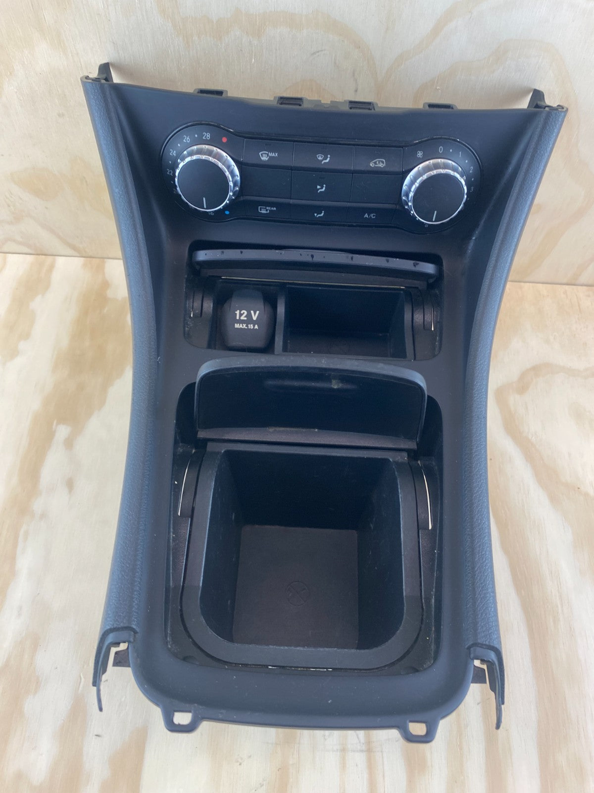 Mercedes-Benz CLA A B Class Centre Console Compartment Complete A1766800471