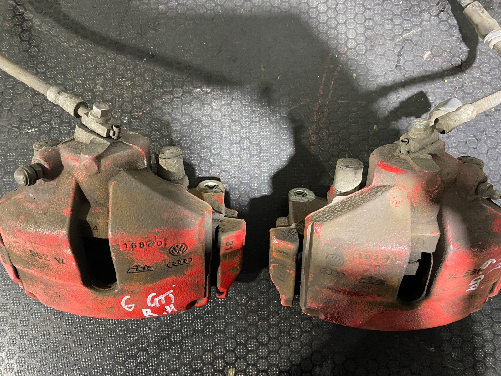 Volkswagen MK6 GTI Front Brake Callipers Set