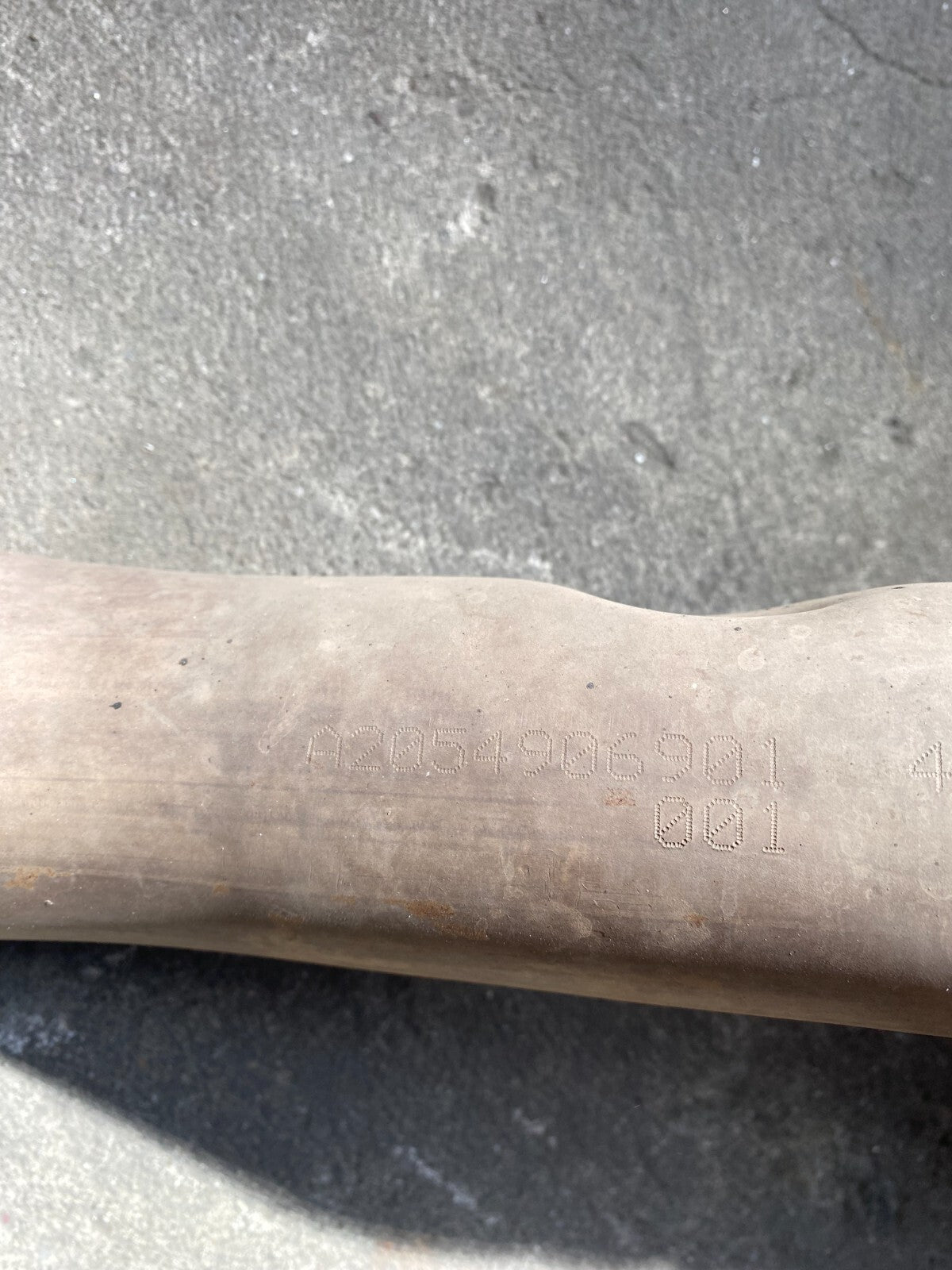 Mercedes-Benz C63s 2019-2021 Rear Left Muffler Complete A2054906901