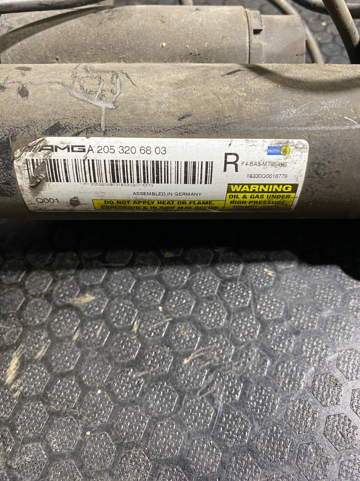 Mercedes-Benz C63s 2019-2021 Front Right Complete Suspension/ Strut A2053206803