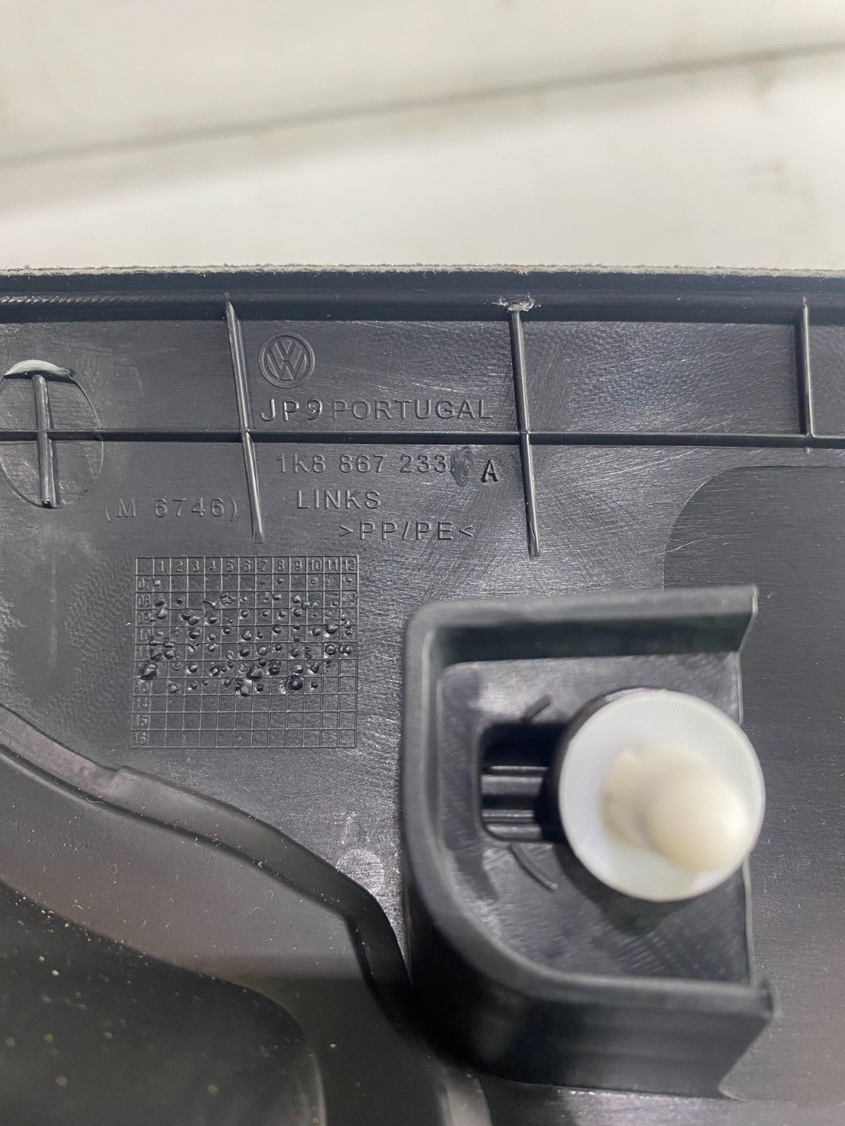 Volkswagen Scirocco 2008-2016 Scirocco A Pillar Set 1K8867234A 1K8867233A