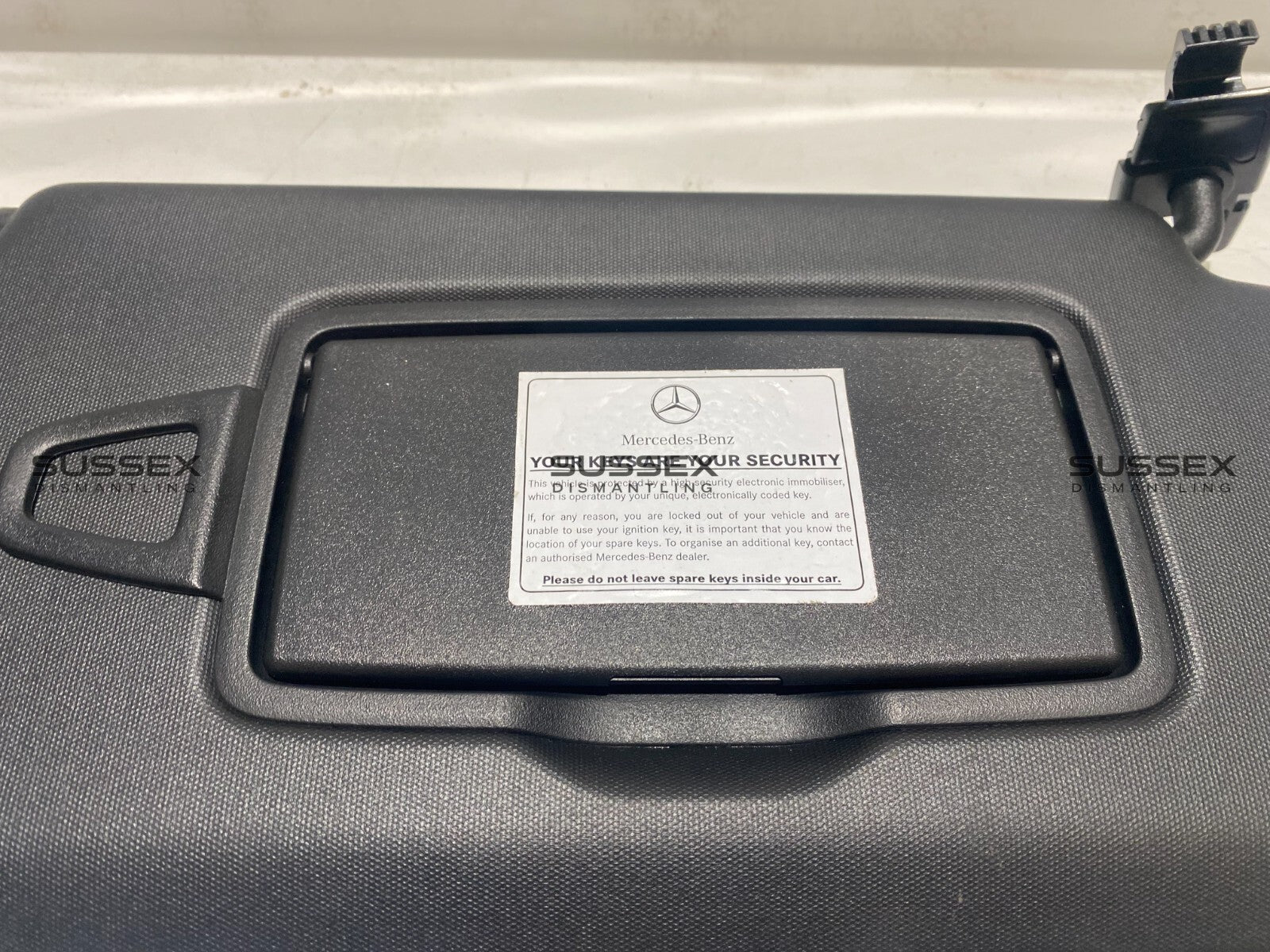 Mercedes-Benz Driver Sun Visor