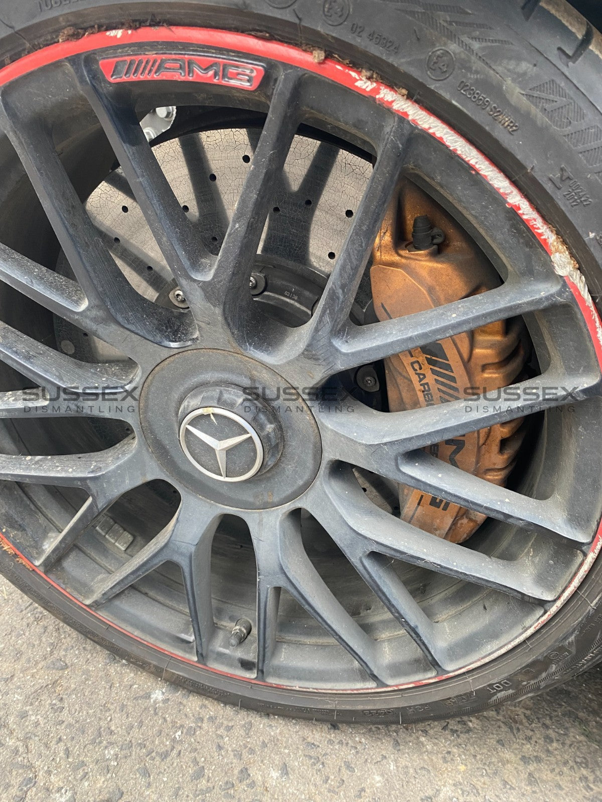 NOW WRECKING Mercedes-Benz C63s W205 EDITION 1 2015 92597KM