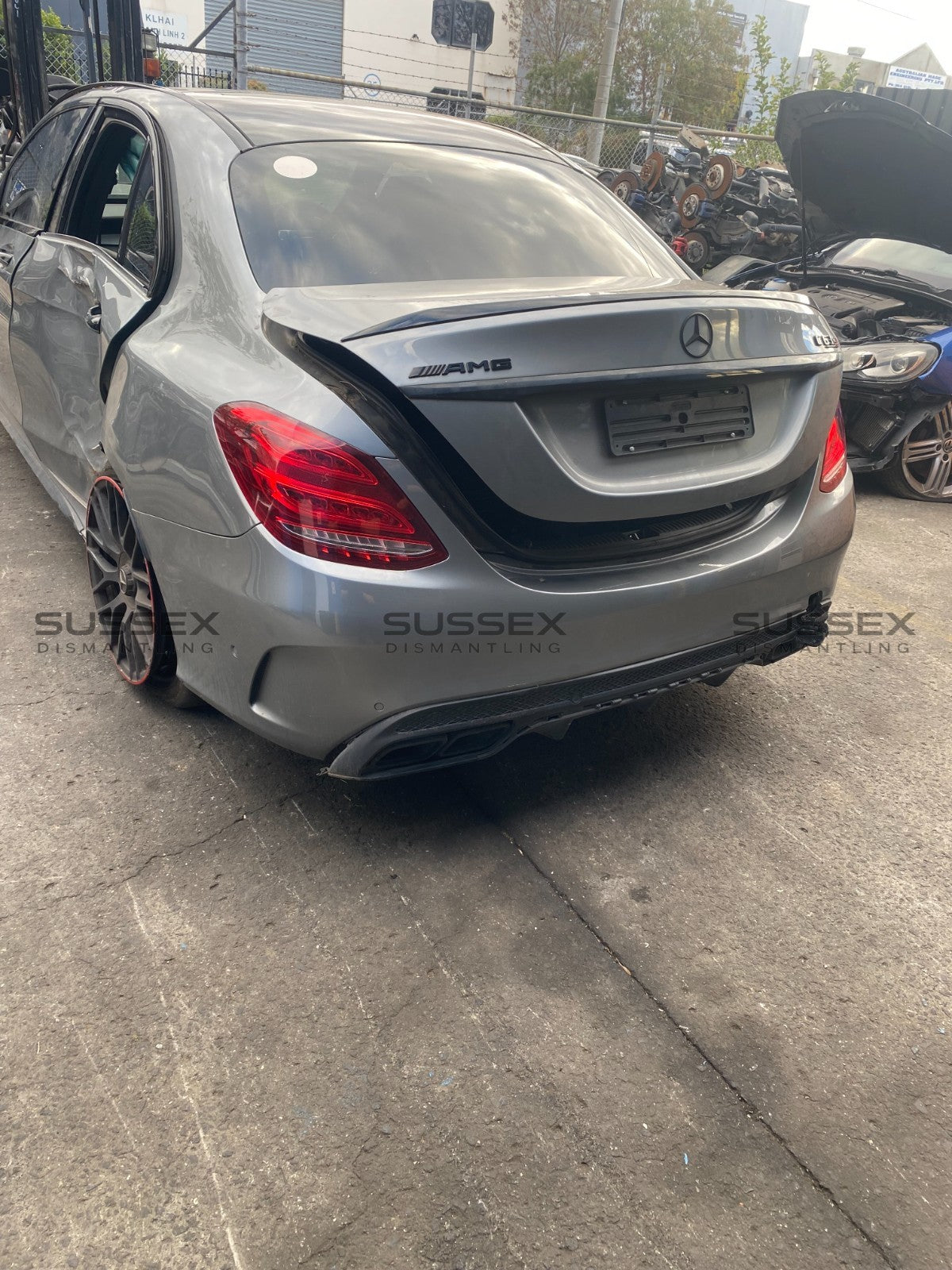 NOW WRECKING Mercedes-Benz C63s W205 EDITION 1 2015 92597KM