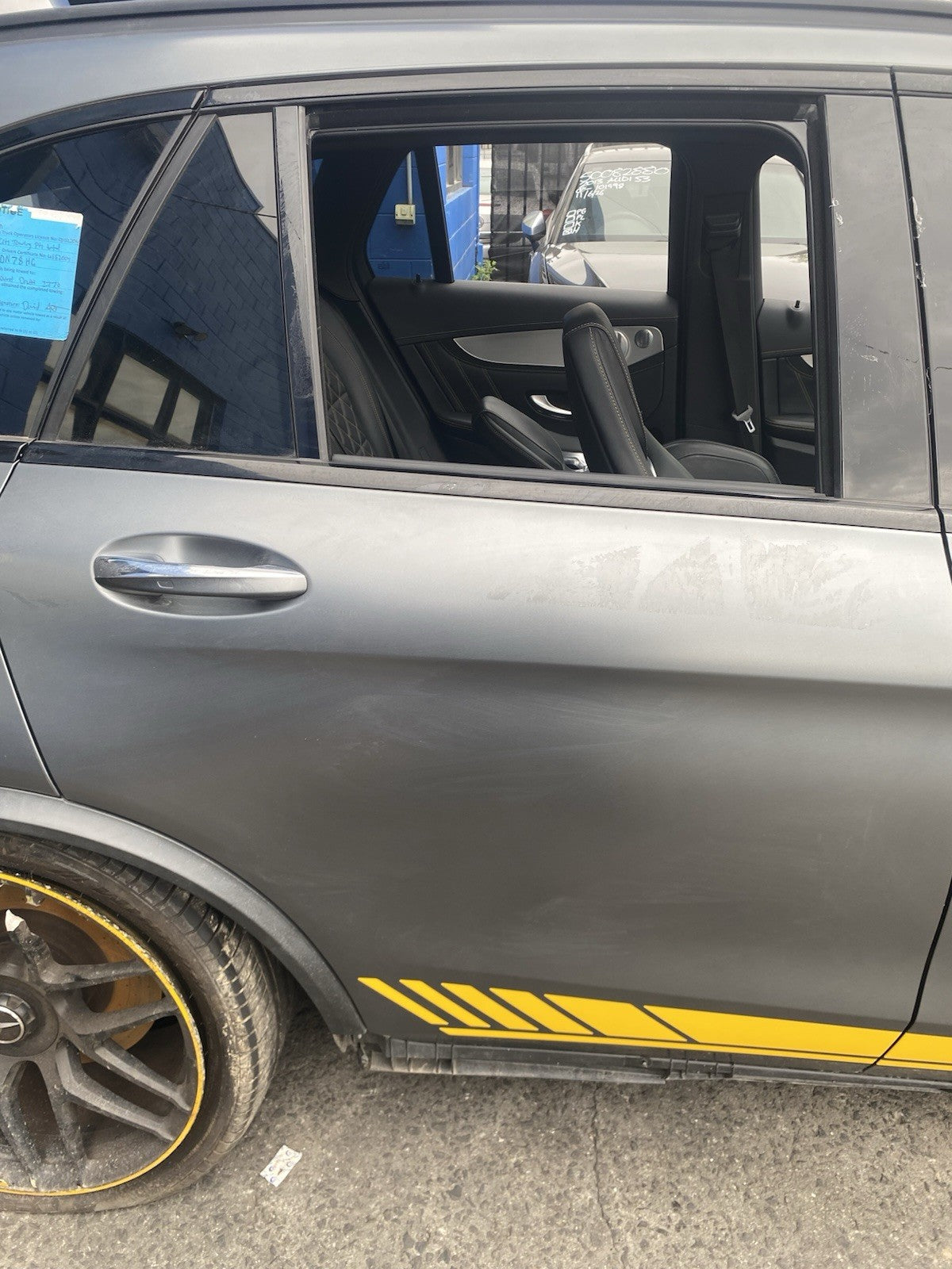 Mercedes Benz GLC63S Edition 1 Matte Grey For Wrecking / Dismantling (FULL PPF)