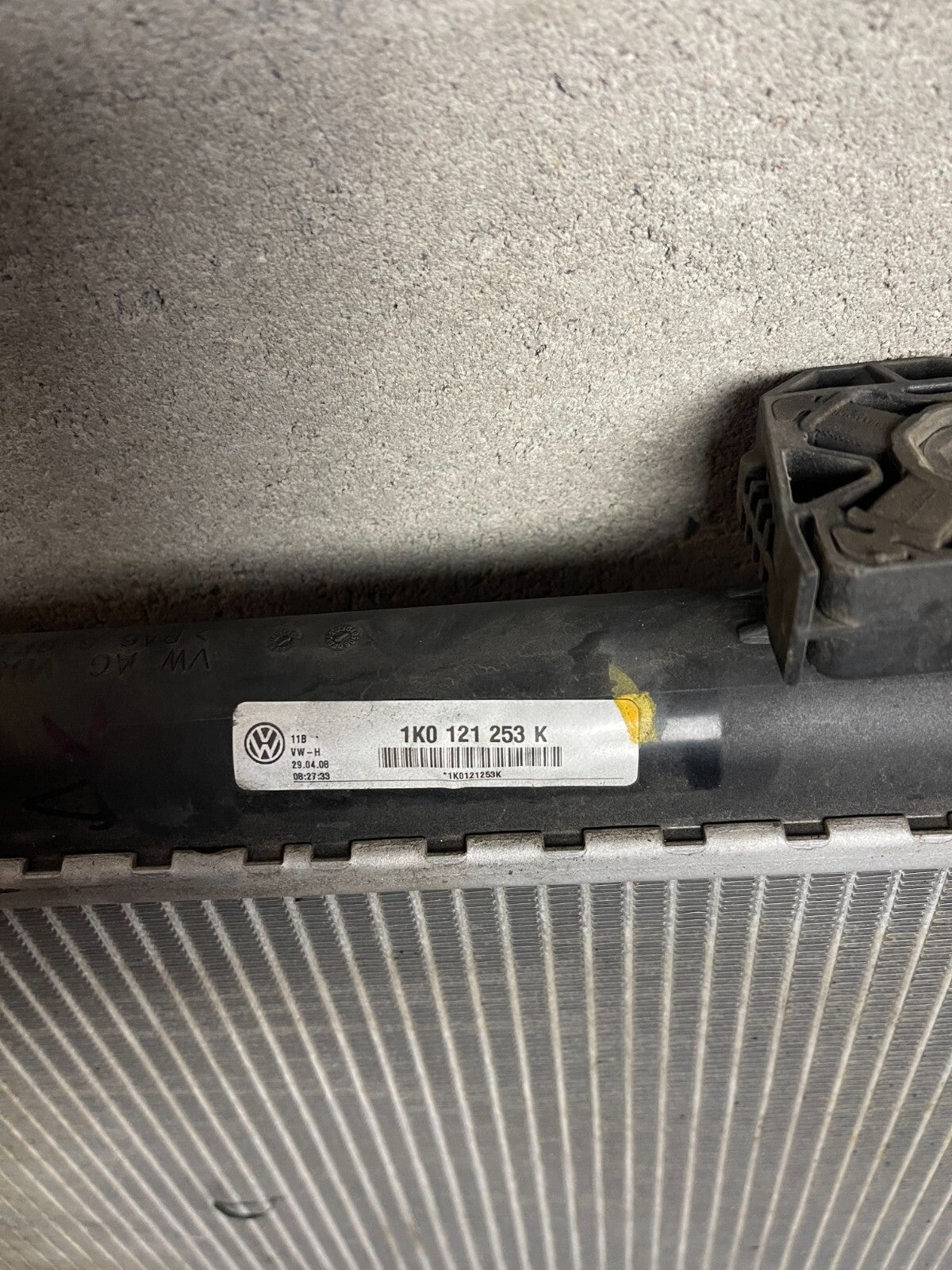 VWAG Radiator 1K0121253K