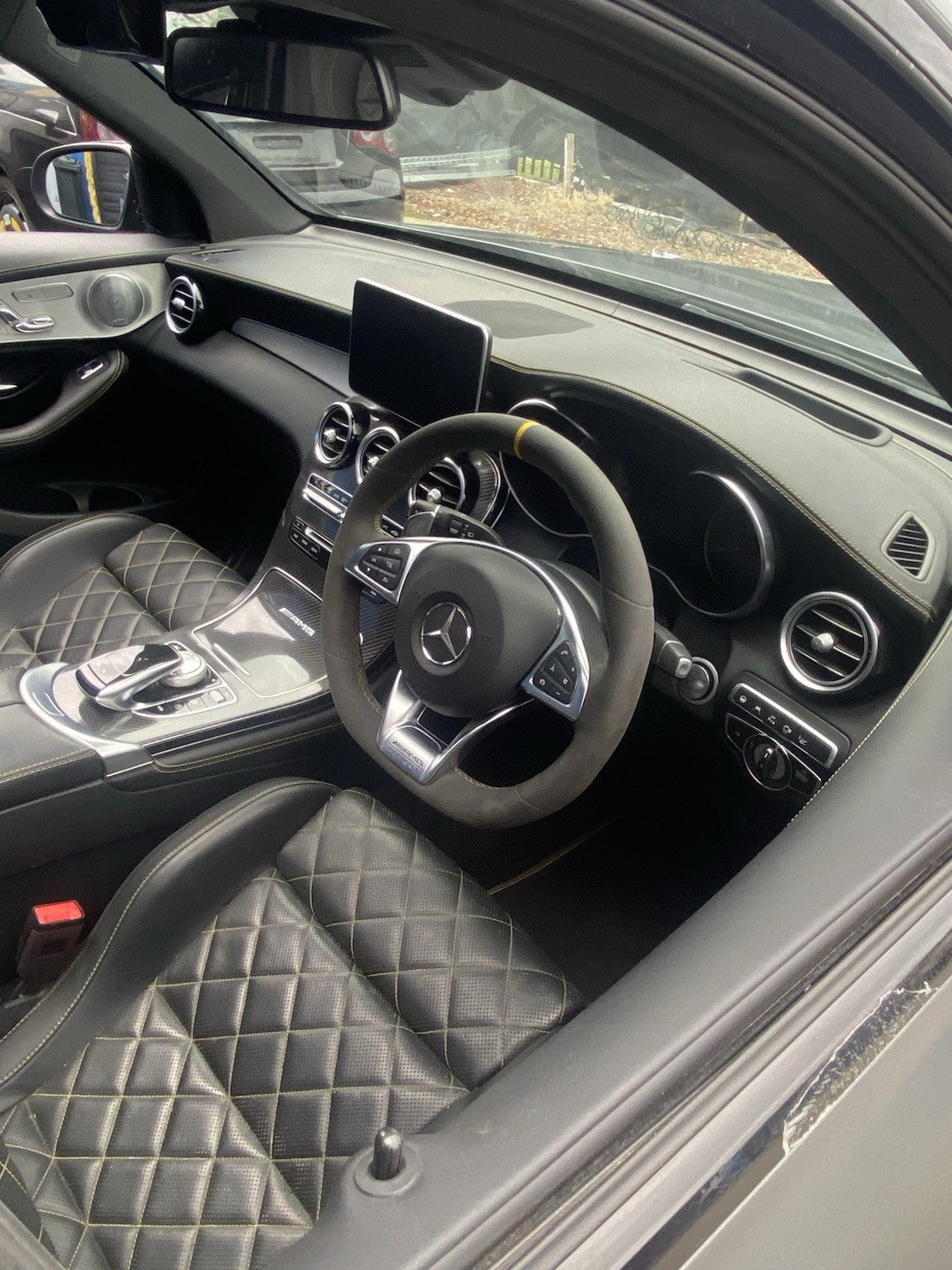 Mercedes Benz GLC63S Edition 1 Matte Grey For Wrecking / Dismantling (FULL PPF)