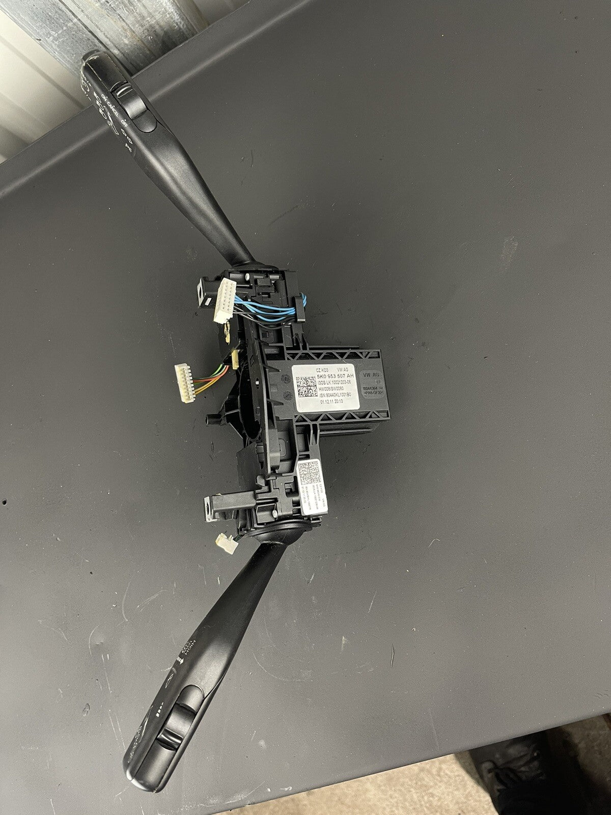 Volkswagen Golf MK6 09-13 USED COMBINATION SWITCH, INDICATOR & WIPER STALK