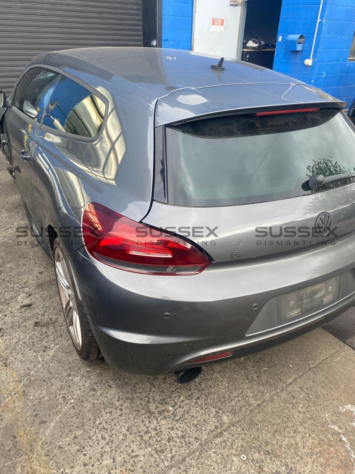 NOW WRECKING AUTOMATIC Volkswagen Scirocco R 2012 In Grey 268,291KM