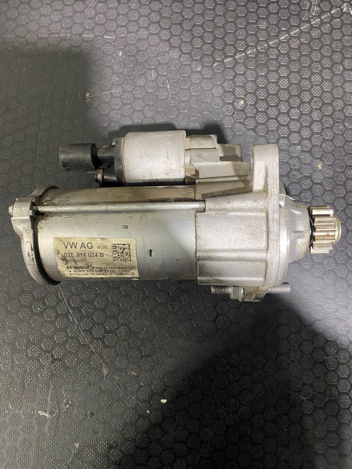 Volkswagen Golf Starter Motor 02E911024B