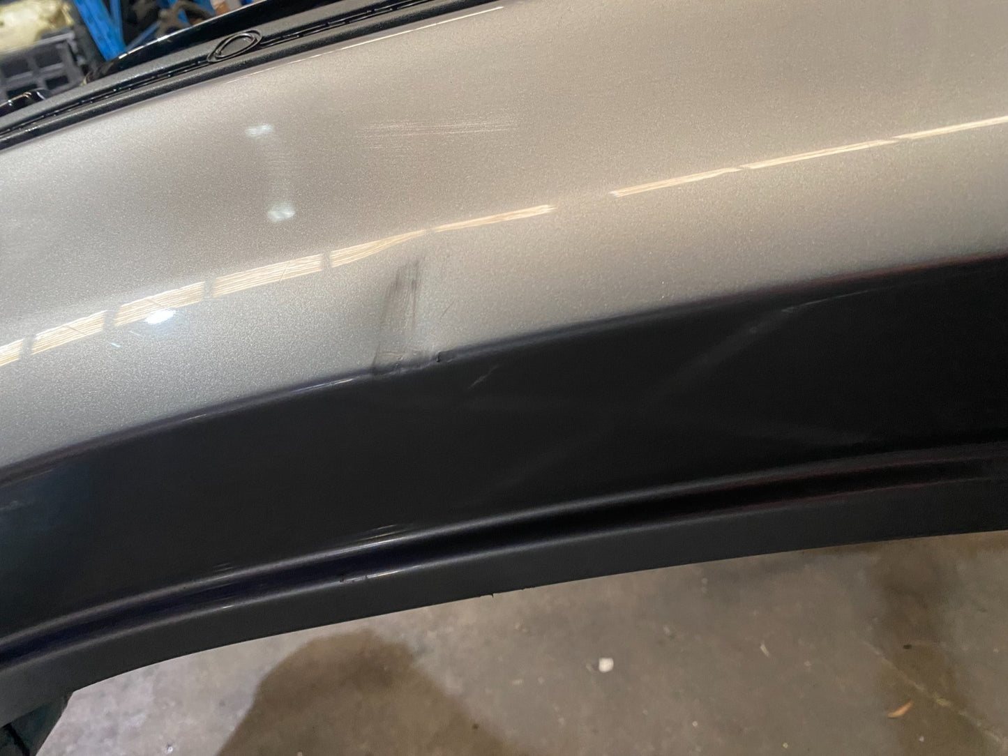 Mercedes-Benz C63s W205 Sedan Rear Bumper Complete In Grey *FREIGHT AVAILABLE*