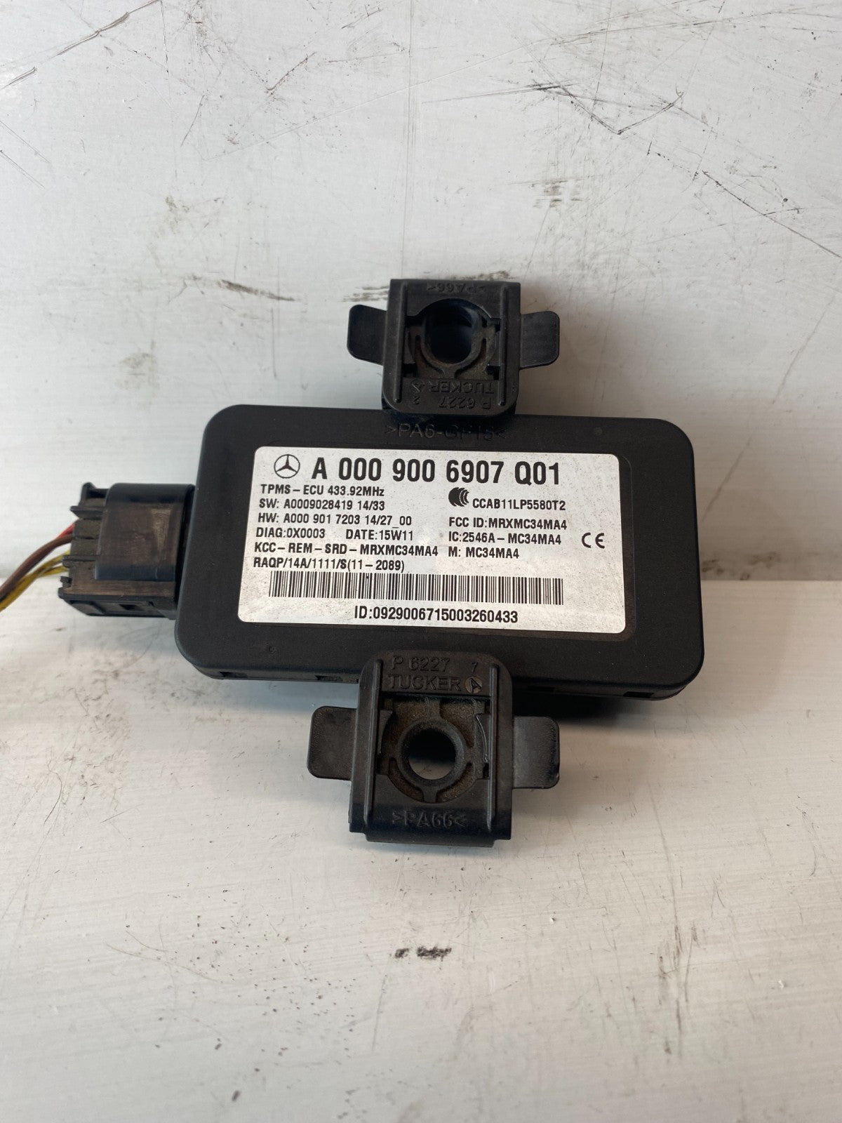 Mercedes-Benz Tyre Pressure Unit Module A0009006907