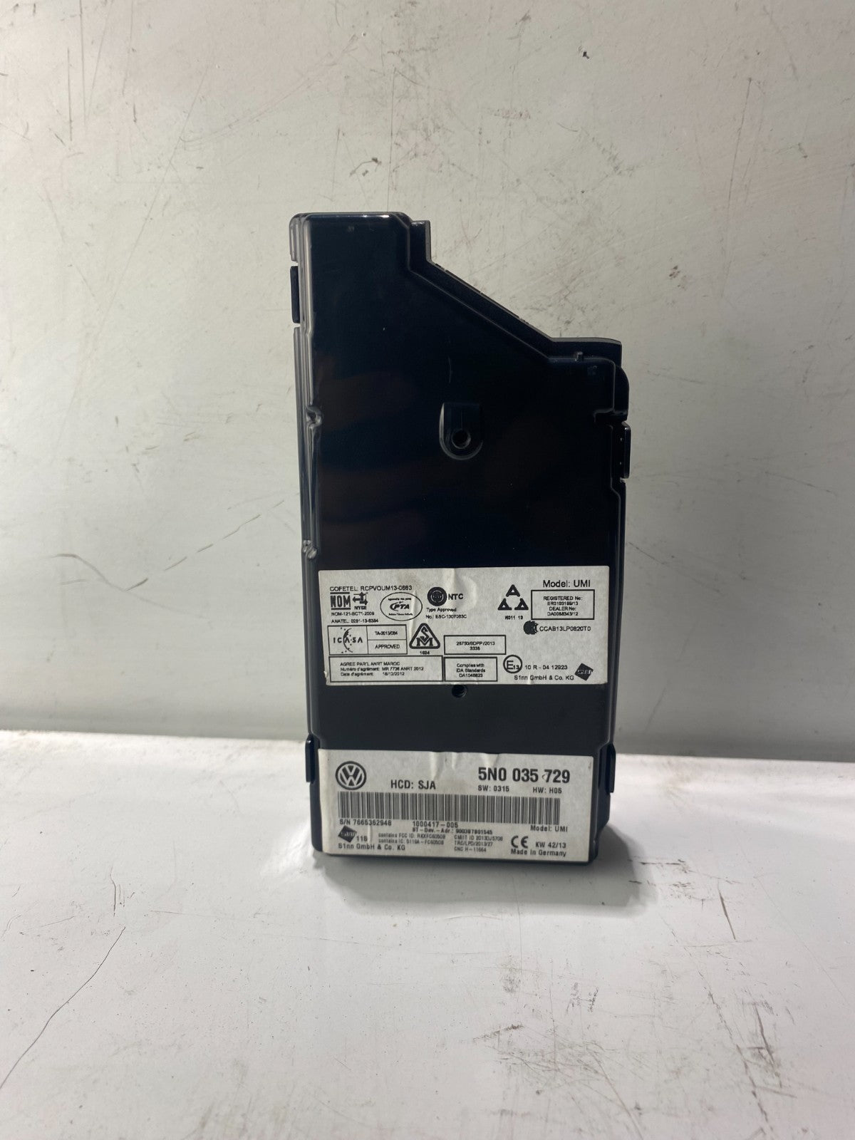 Volkswagen Polo, Golf, Scirocco, Passat, Jetta Bluetooth Module 5N0035729