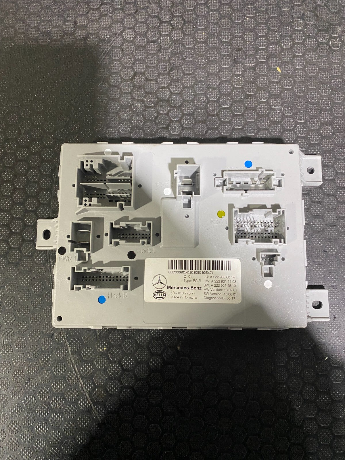 Mercedes-Benz SAM Rear Signal Acquisition Module A2229006014