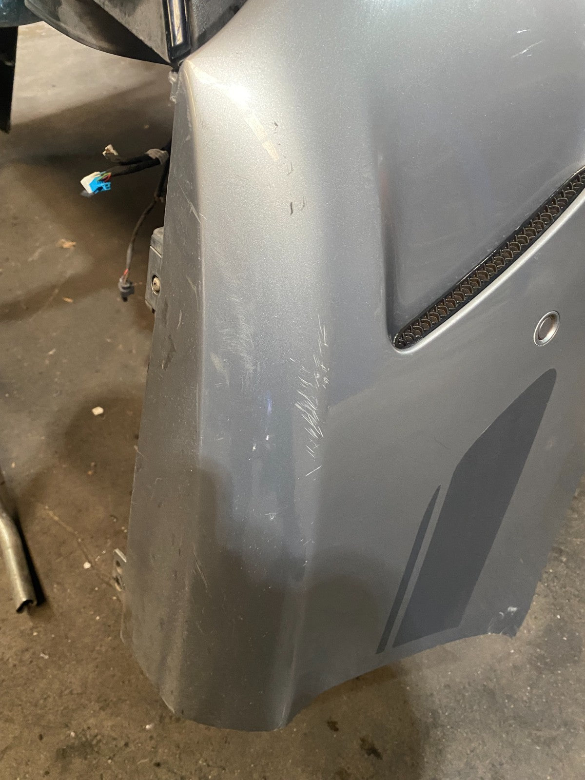 Mercedes-Benz C63s W205 Sedan Rear Bumper Complete In Grey *FREIGHT AVAILABLE*