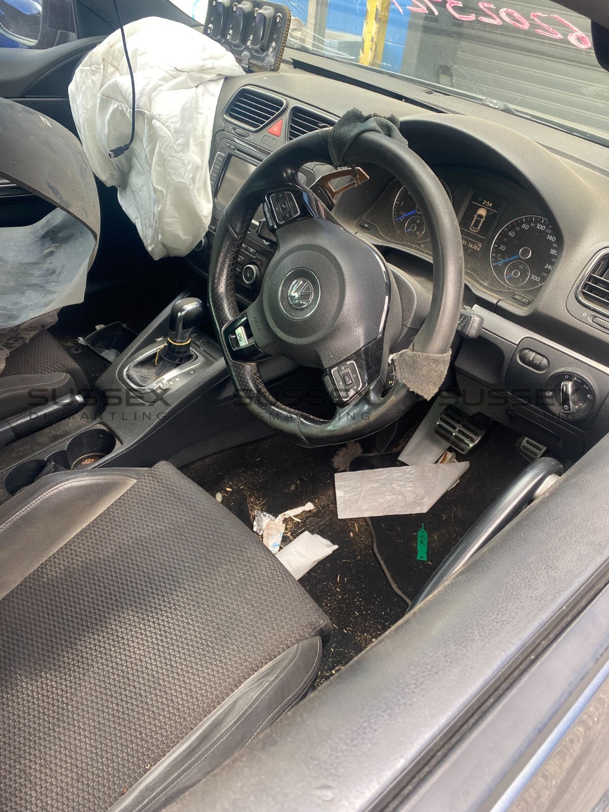 NOW WRECKING AUTOMATIC Volkswagen Scirocco R 2012 In Grey 268,291KM