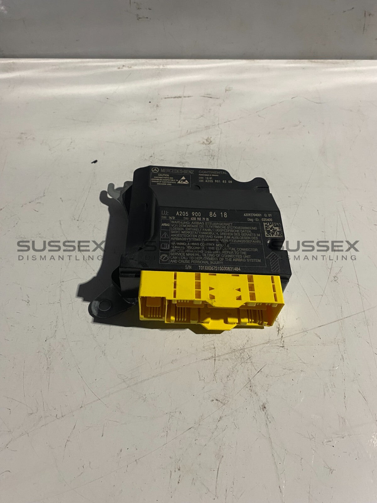 Mercedes-Benz Airbag Sensor Module A2059008618