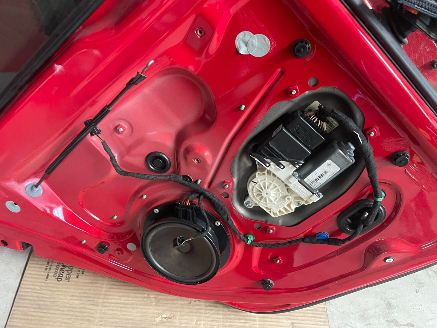 Volkswagen Golf MK5 Rear Left Door In Red *Freight Available*