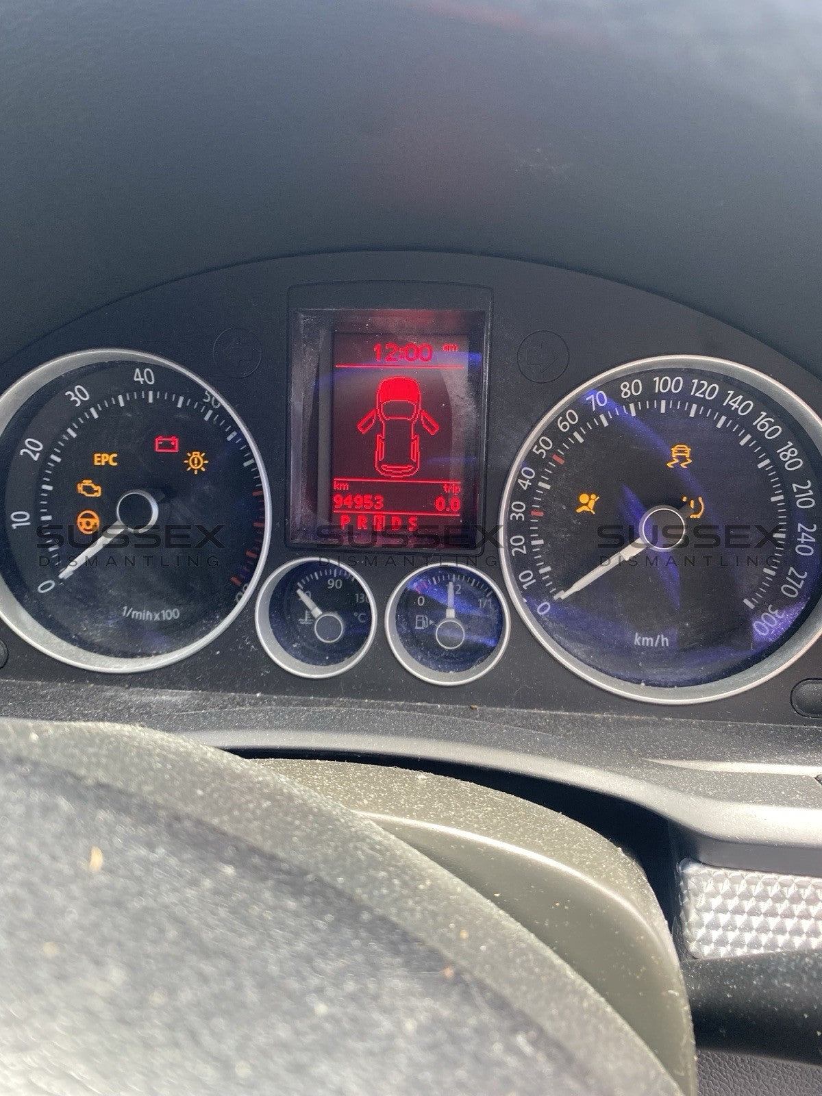 NOW WRECKING Volkswagen Golf 2007 MK5 R32 In Deep Blue Pearl With Only 94,953KM