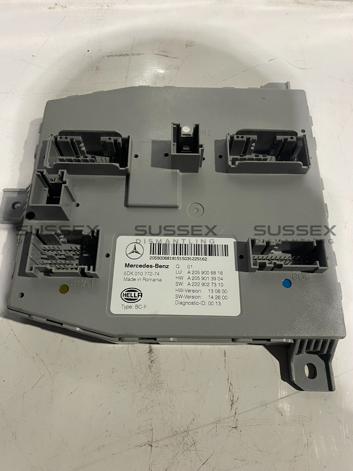 Mercedes-Benz SAM Control Unit A2059006818