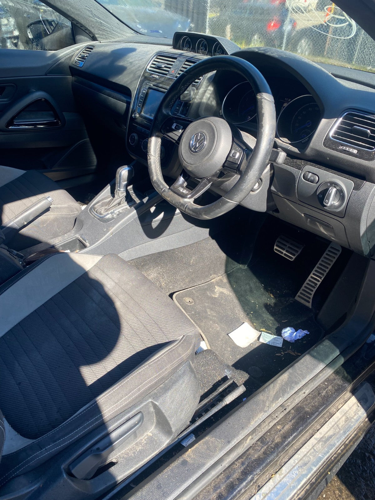 NOW WRECKING LOW Kilometre Volkswagen Scirocco R Facelift 2015 In Black 34,380KM