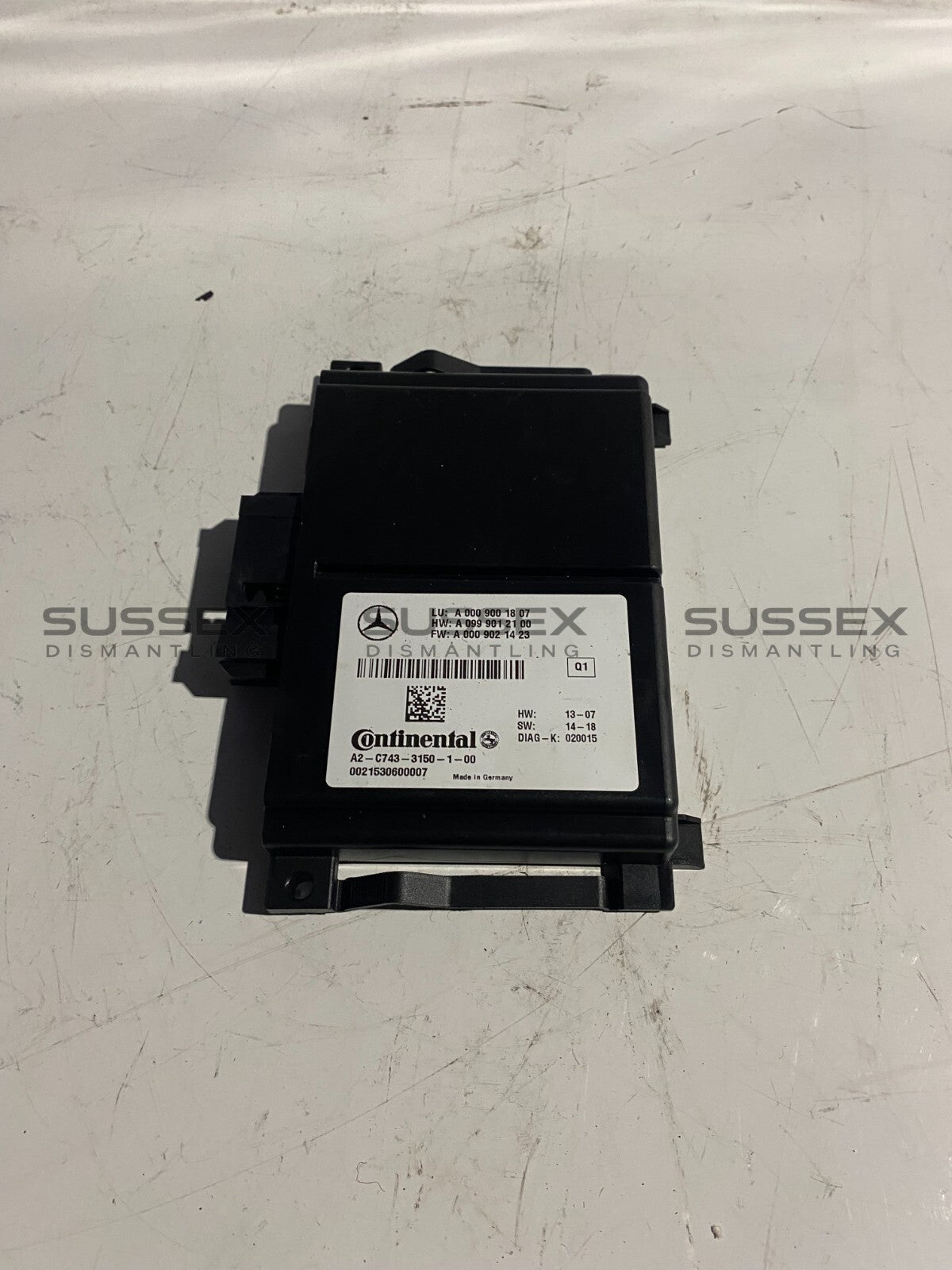 Mercedes-Benz Radar Sensor Control Unit A0009001807