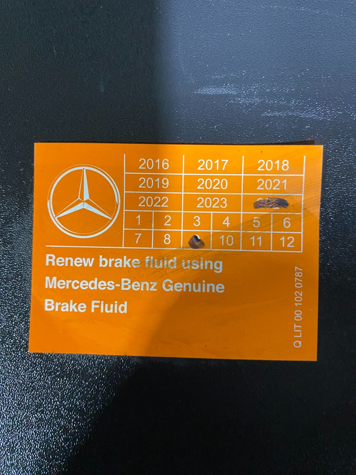 Mercedes-Benz Right Engine Bay Trim Cover A2538305200