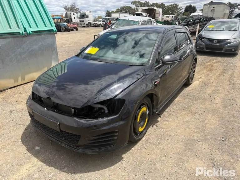 NOW WRECKING Volkswagen Golf GTI MK7 2016 MANUAL In Black 136,926KM