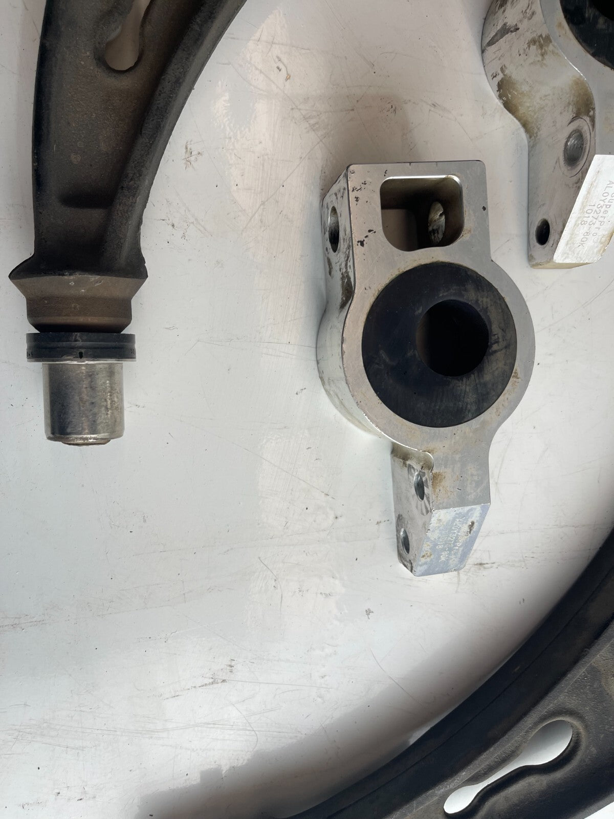 VWAG Front Lower Control Arm With SuperPro ALOY3273-80K Bushing 1K0407153G SET