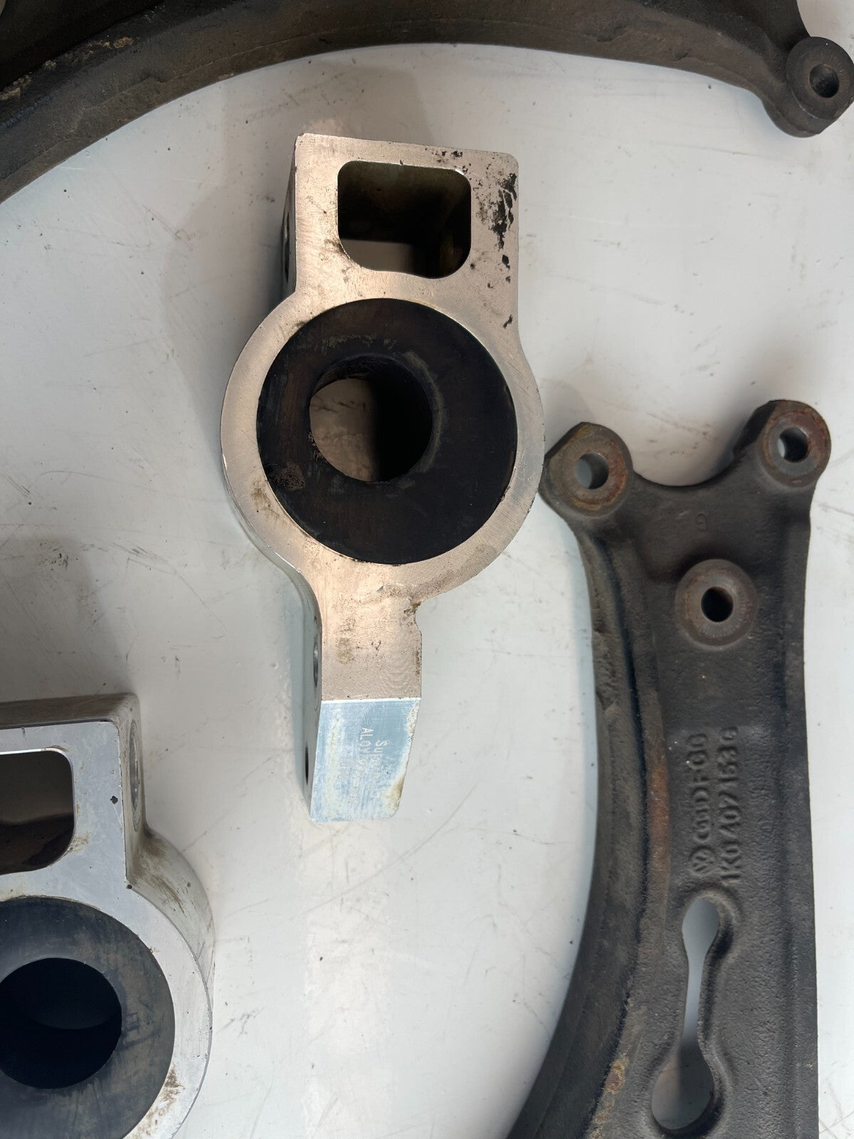 VWAG Front Lower Control Arm With SuperPro ALOY3273-80K Bushing 1K0407153G SET