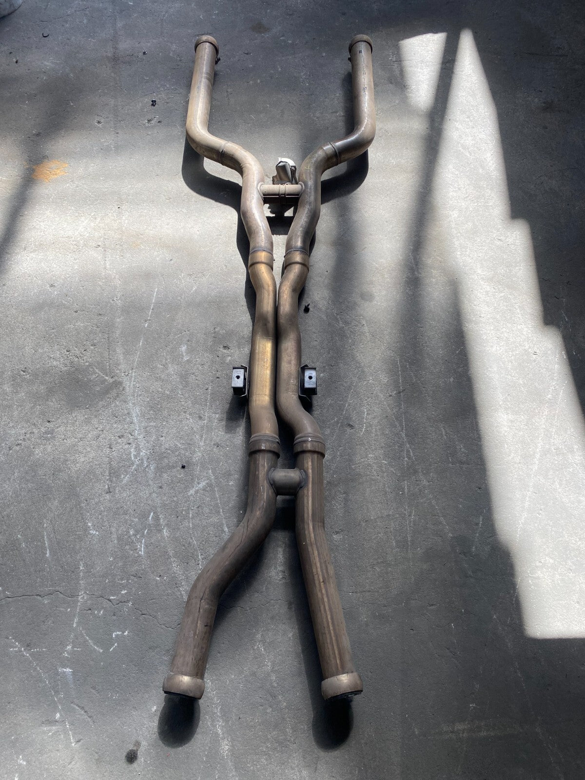 Mercedes-Benz C63s 2019-2021 Mid-Pipe With Valve Module And Mounts A2054903201