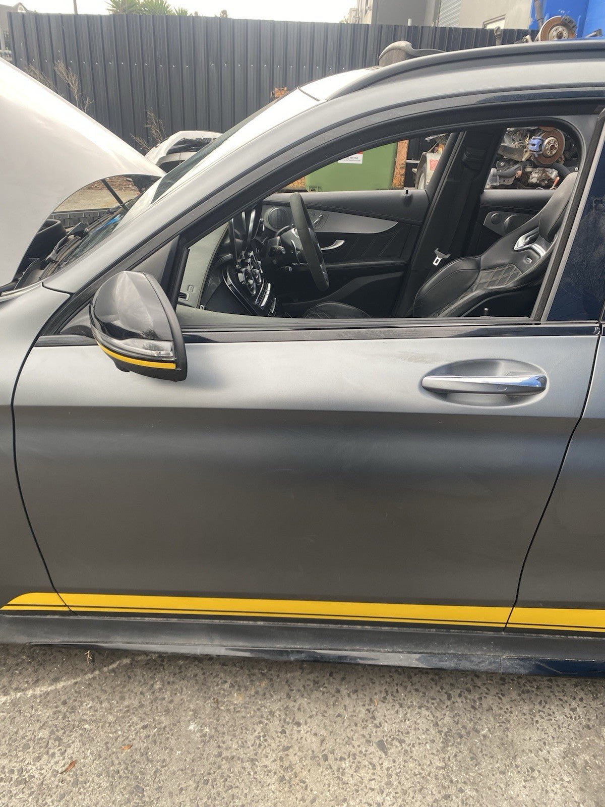 Mercedes Benz GLC63S Edition 1 Matte Grey For Wrecking / Dismantling (FULL PPF)