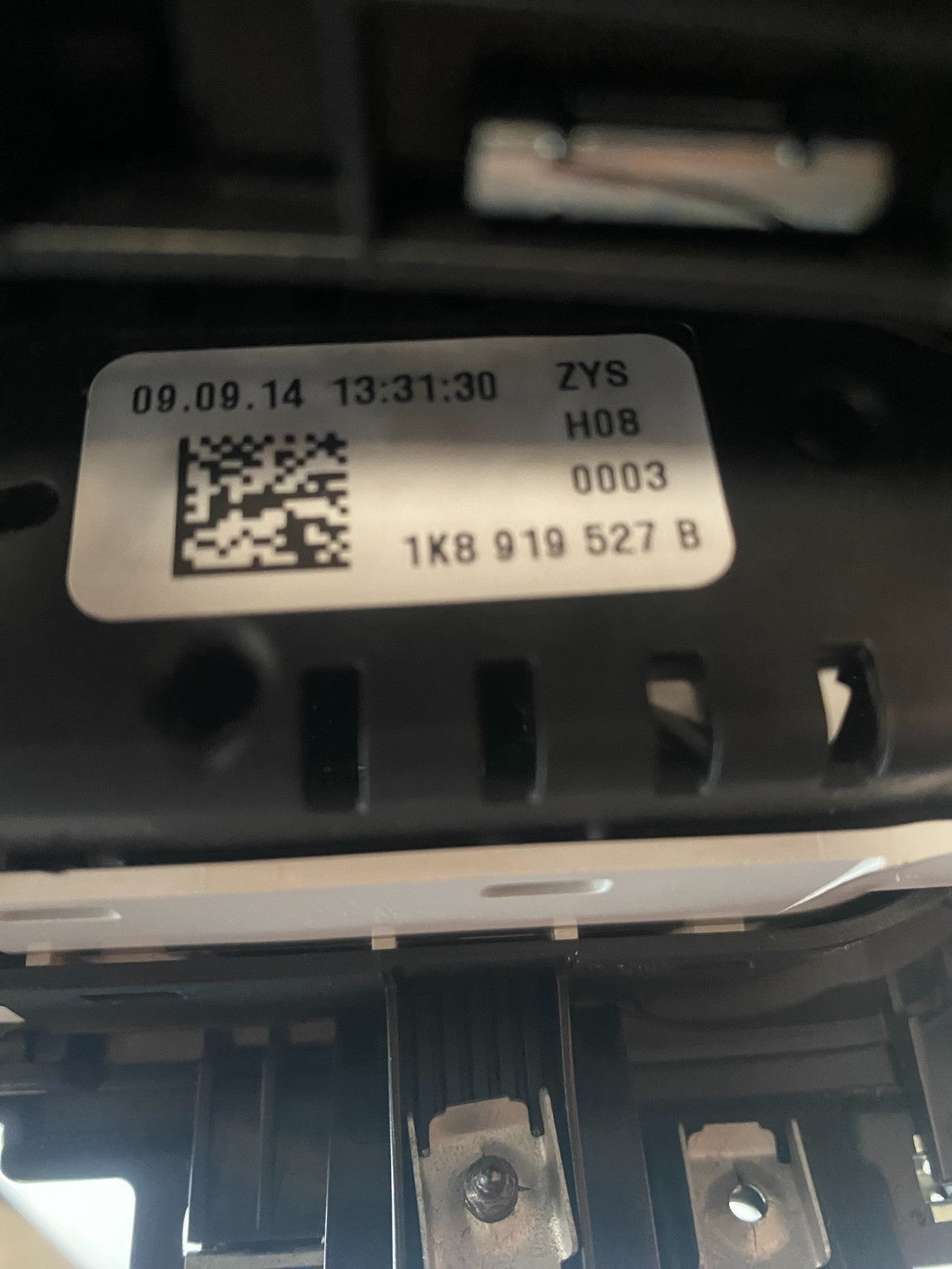 Volkswagen Scirocco R Facelift Dashboard Gauge Complete 1K8919527B 1K8857192