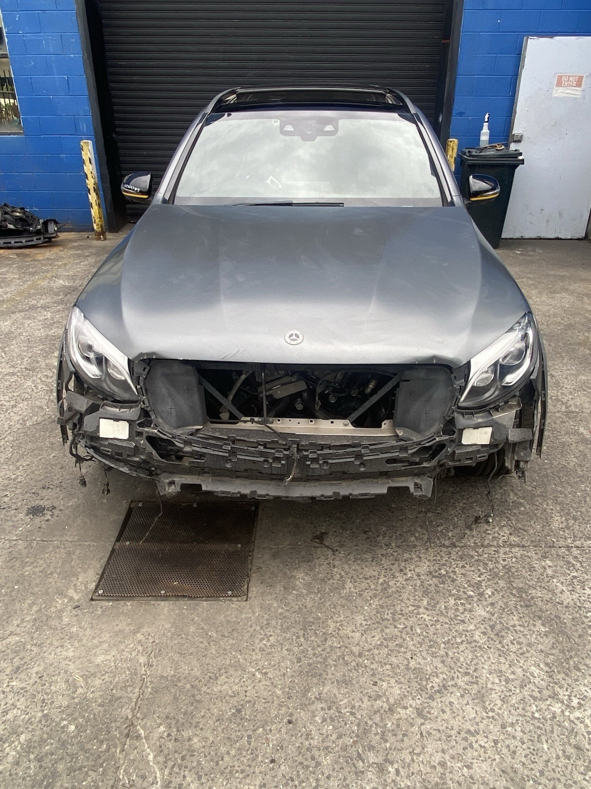 Mercedes Benz GLC63S Edition 1 Matte Grey For Wrecking / Dismantling (FULL PPF)