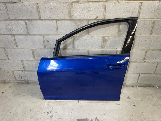 Volkswagen Golf MK7 Front Left Door In Blue *Freight Available*