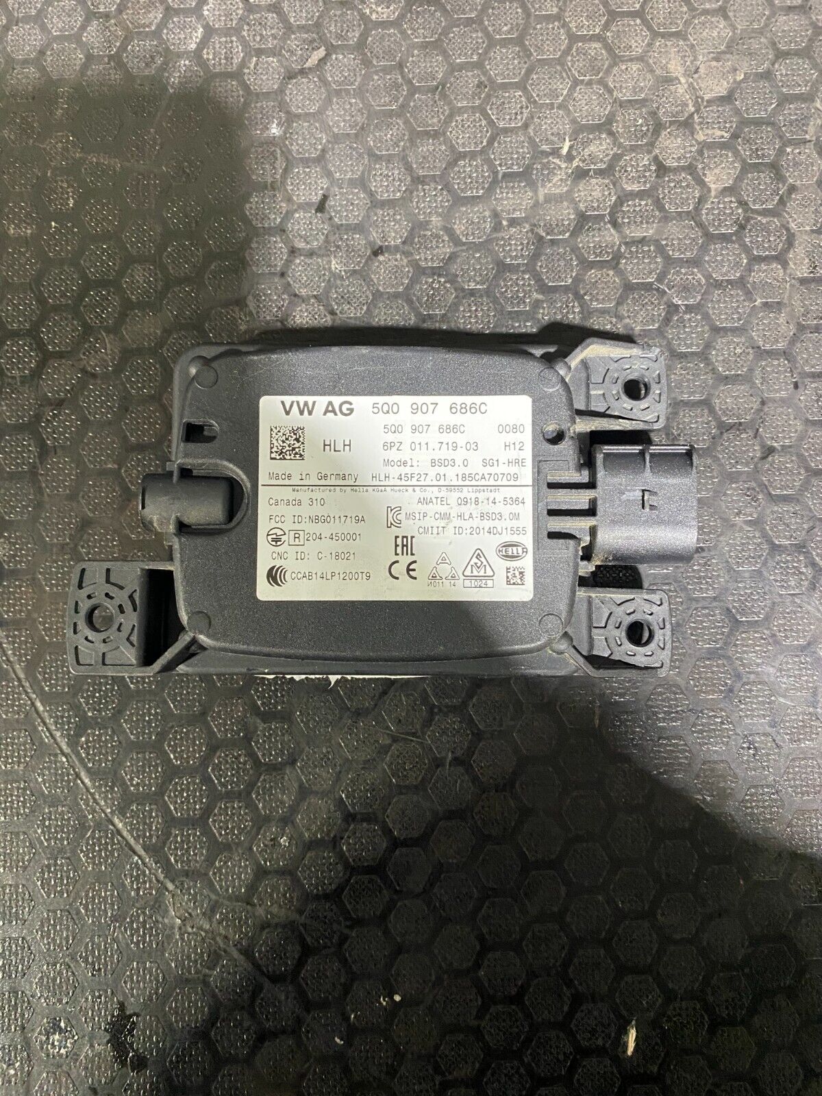 Volkswagen MK7-7.5 Blind Spot Radar Detector 5Q0907686C