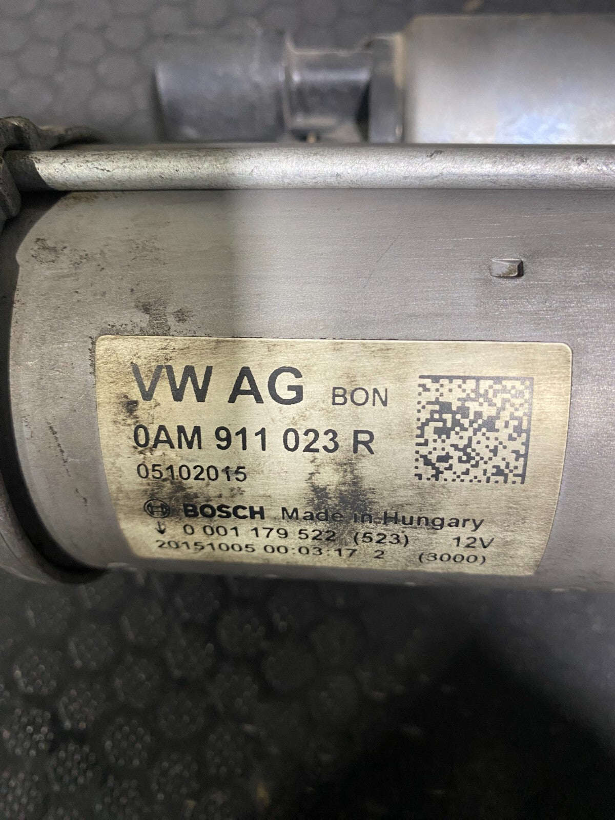 Volkswagen Golf Starter Motor 0AM911023R