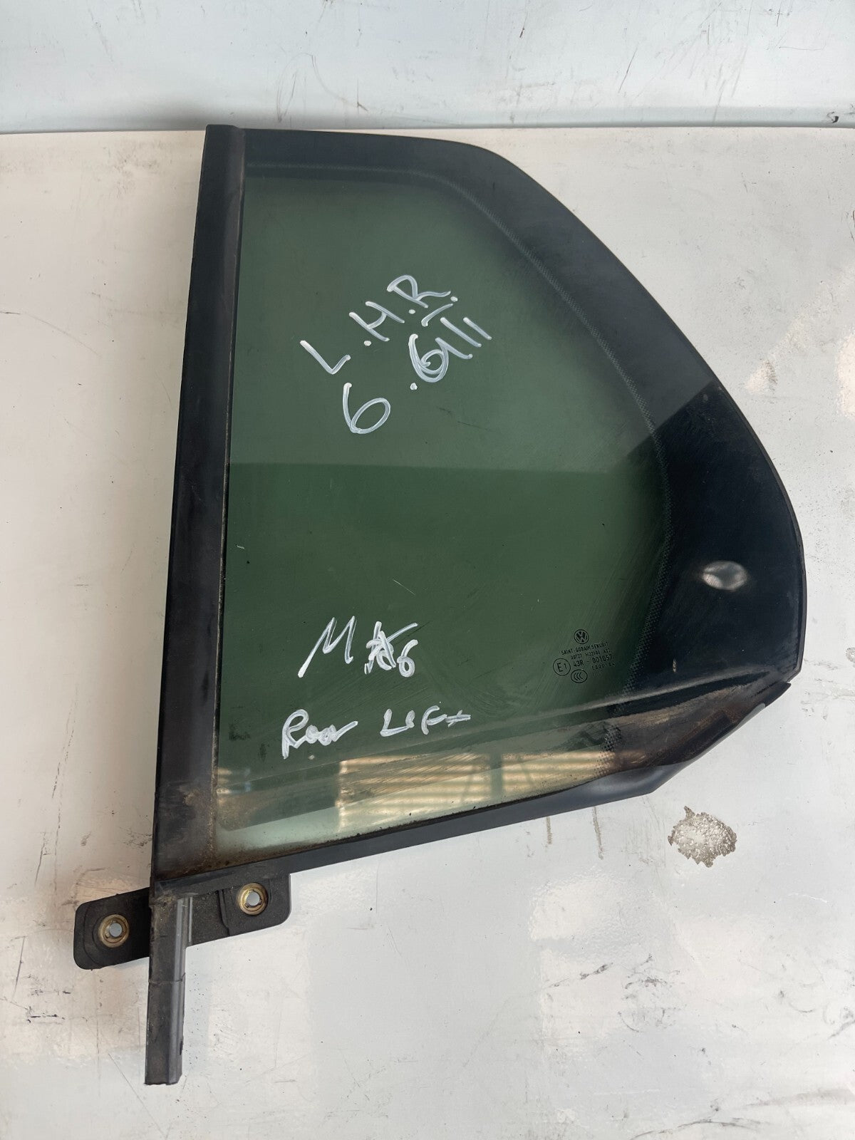 Volkswagen Golf MK6 2009-2013 Rear Left Quarter Glass Window 5K6845213