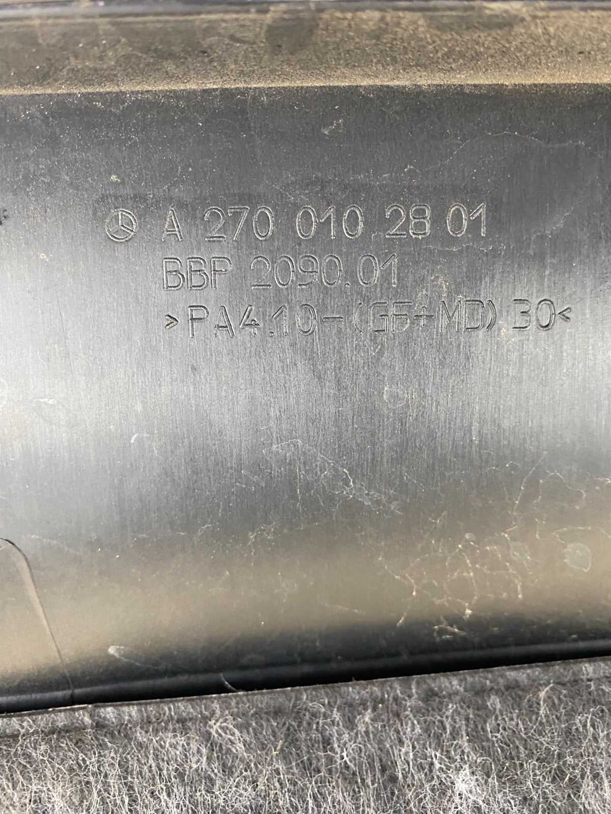 Mercedes-Benz  CLA GLA A 250 2.0L Petrol Turbo Engine Cover A2700102801