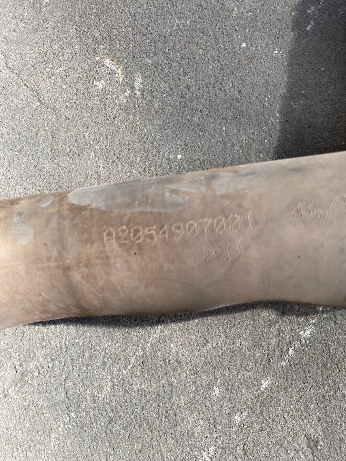 Mercedes-Benz C63s 2019-2021 Rear Right Muffler Complete A2054907001