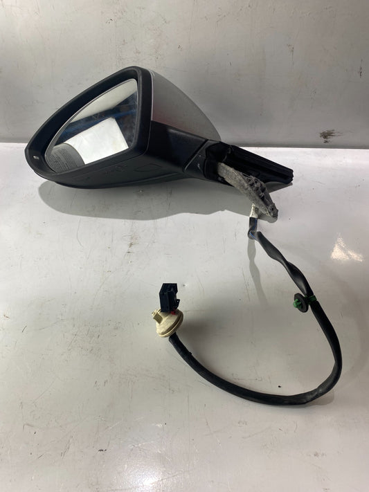 Volkswagen Golf MK7-7.5 Front Left Side Mirror With Auto Fold With Chrome Cap