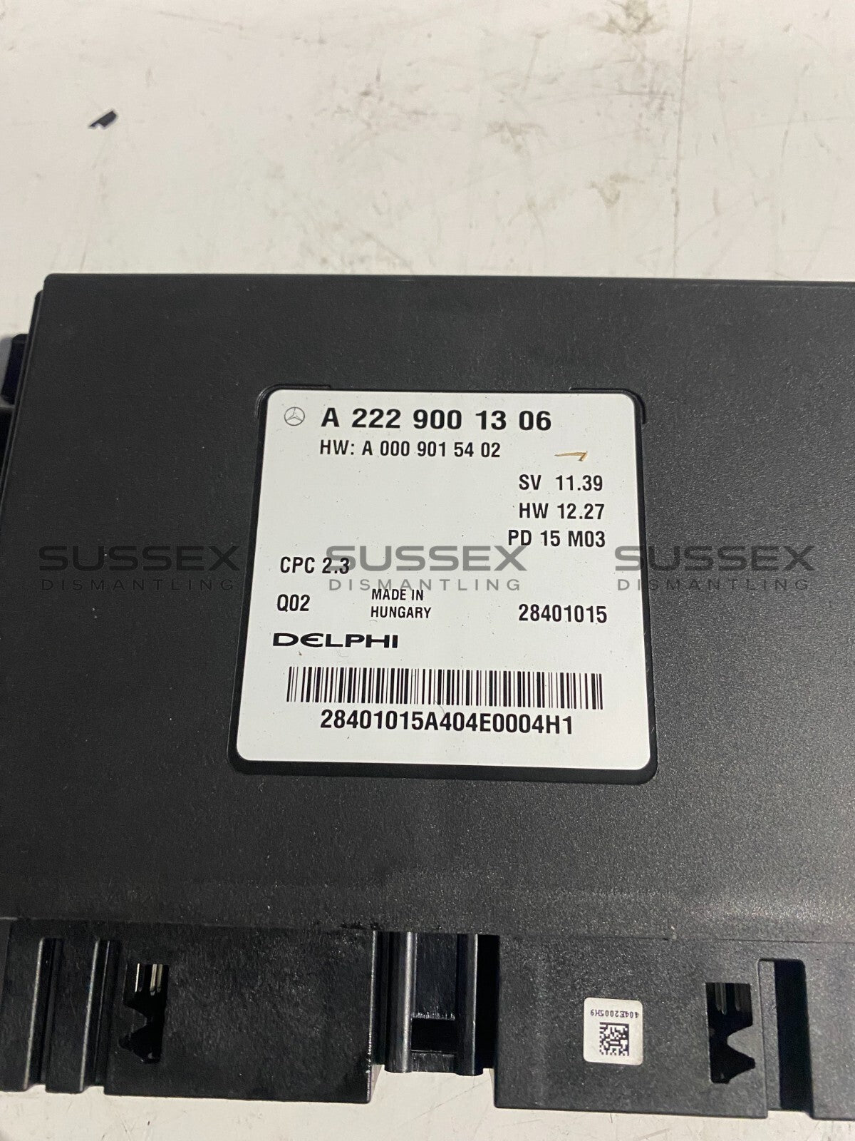 Mercedes-Benz Drivetrain Control Unit Module A2229001306