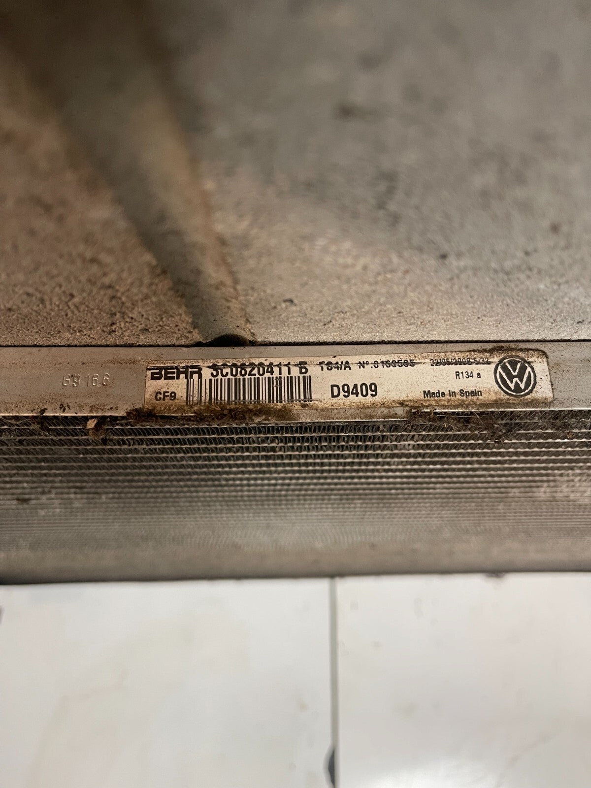 VWAG AC Condenser 3C0820411B