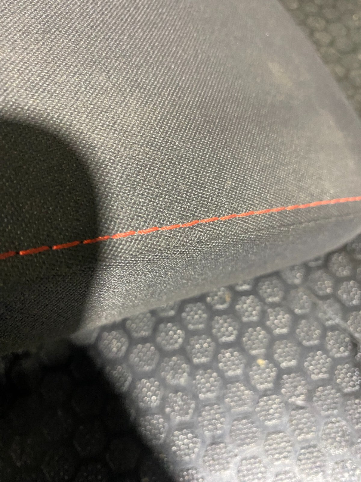 Volkswagen MK6 Middle Arm Rest Cloth With Red Stitching 1K0864207E