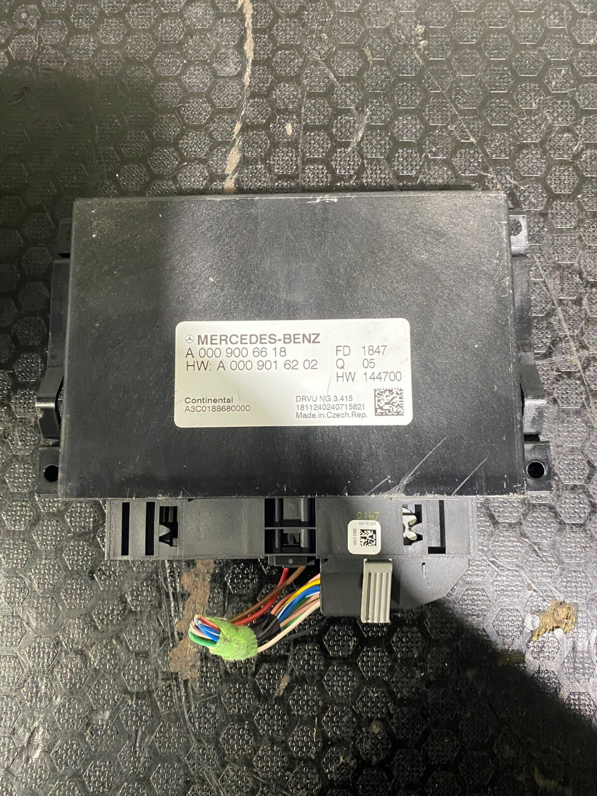 Mercedes-Benz C63s 2019-2021 A0009006618 Vehicle Dynamics Control Module