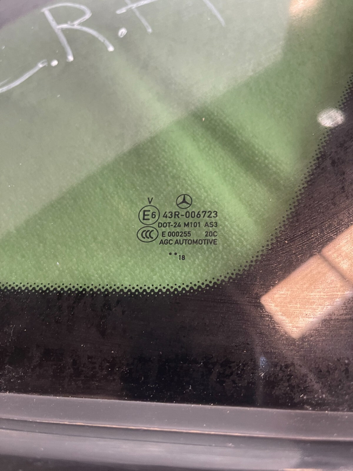 Mercedes Benz GLC 2016-2022 X253 Rear Right Quarter / Body Window A2536706800